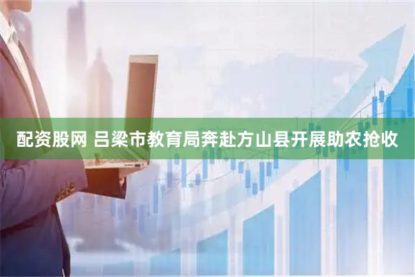 配资股网 吕梁市教育局奔赴方山县开展助农抢收
